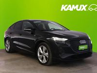 Käytetty Audi Q4 Sportback e-tron S-Line 219 kW (299 HP) 2021 Musta Katumaasturi