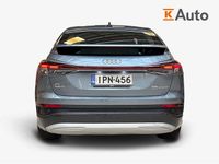 Käytetty Audi Q4 Sportback e-tron Advanced Plus 125 kW (170 HP) 2022 Sininen Katumaasturi