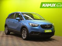 Käytetty Opel Crossland X Enjoy 110 HP (80 kW) 2018 Sininen Katumaasturi