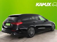 Käytetty Mercedes C180 AMG line 170 HP (125 kW) 2022 Musta Farmari