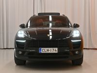 käytetty Porsche Macan PDK ** Juuri tullut / 2-om Suomi-auto / 18-osaiset Muistipenkit / Ilma-alusta / Nahat / Panorama / Kamera / Navi **