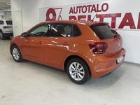 Käytetty VW Polo Highline 95 HP (69 kW) 2018 Vihreä Viistoperä