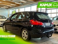 Käytetty BMW 218 Active Tourer Comfort Edition 136 HP (100 kW) 2016 Musta Tila-auto