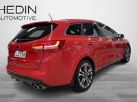 Käytetty Kia Ceed Sportswagon GT-Line 136 HP (100 kW) 2016 Punainen Farmari