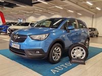 Käytetty Opel Crossland X Enjoy 110 HP (80 kW) 2018 Sininen Katumaasturi