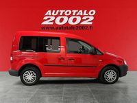 Käytetty VW Caddy Life 105 HP (77 kW) 2009 Punainen Tila-auto
