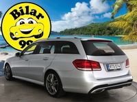 käytetty Mercedes E220 T BlueTEC AMG * Panoraama / Navi / Puolinahat / P-Tutkat / Lohko & Sisäp! * - *OSTA NYT, MAKSA KESÄKUUSSA!* -