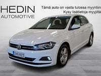 Käytetty VW Polo Comfortline 95 HP (69 kW) 2018 Valkoinen Viistoperä