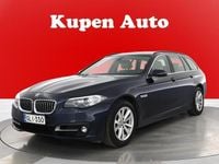 Käytetty BMW 520 Exclusive 184 HP (135 kW) 2014 Sininen Farmari