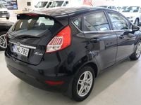 Käytetty Ford Fiesta Titanium 101 HP (74 kW) 2016 Musta Viistoperä