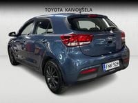 Käytetty Kia Rio LX 83 HP (61 kW) 2018 Sininen Viistoperä