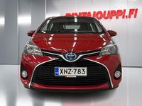 Käytetty Toyota Yaris Hybrid Active 73 HP (53 kW) 2016 Punainen Viistoperä