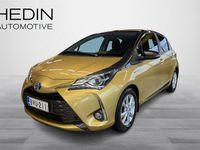 Käytetty Toyota Yaris Hybrid Edition 101 HP (74 kW) 2019 Keltainen Viistoperä
