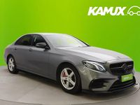 Käytetty Mercedes E220 AMG line 194 HP (142 kW) 2016 Hopea / harmaa Sedan