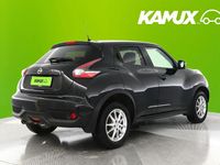Käytetty Nissan Juke Acenta 116 HP (85 kW) 2016 Musta Katumaasturi