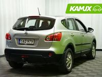 Käytetty Nissan Qashqai Acenta 150 HP (110 kW) 2008 Hopea / harmaa Katumaasturi