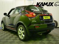 käytetty Nissan Juke 1,6L Acenta 2WD 5MT Elegance Alloys IMS // Vakkari / Lohko sisälämmittimellä / Ilmastointi //