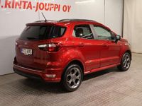 käytetty Ford Ecosport 1,0 EcoBoost 140hv M6 ST-Line 5-ovinen - 3kk lyhennysvapaa - Hyvin huollettu, ST-line varustelu - Ilmainen kotiintoimitus!