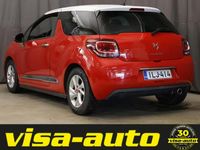 Käytetty Citroën DS3 So Chic 82 HP (60 kW) 2014 Punainen Viistoperä