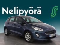 Käytetty Ford Fiesta Titanium 125 HP (91 kW) 2020 Sininen Viistoperä
