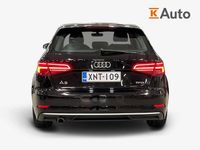 Käytetty Audi A3 Sportback Business 116 HP (85 kW) 2017 Musta Viistoperä