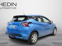 Käytetty Nissan Micra Acenta 90 HP (66 kW) 2018 Sininen Viistoperä