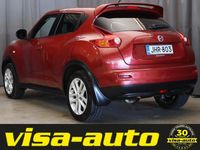 Käytetty Nissan Juke Acenta 190 HP (139 kW) 2011 Punainen Katumaasturi