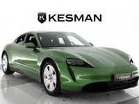 käytetty Porsche Taycan UUSI LÄHES AJAMATON HETI AJOON!!! Mamba Green Metallic 1, Lämpöpumppu, Kahdet 19" renkaat.