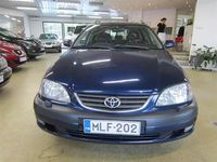Käytetty Toyota Avensis Sol 110 HP (80 kW) 2002 Sininen Farmari