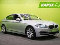 Käytetty BMW 518 150 HP (110 kW) 2015 Hopea / harmaa Sedan