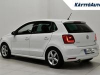 Käytetty VW Polo Highline 110 HP (80 kW) 2014 Valkoinen Viistoperä