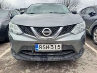 käytetty Nissan Qashqai DIG-T 115 Business 360 2WD 6M/T 17'' Alloys Driver Assist Leather / Lasikatto - Nahat - Koukku