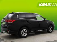 Käytetty Mitsubishi Outlander P-HEV 121 HP (88 kW) 2016 Musta Farmari