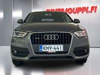 käytetty Audi Q3 Business II 2,0 TDI 103 kW quattro S tronic - 3kk lyhennysvapaa - Jakohihna vaihdettu 23! Suomiauto, Xenonit, Koukku, Lämmitin, Tutka - Ilmainen kotiintoimitus!
