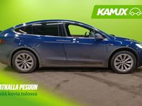 Käytetty Tesla Model X Long Range AWD 311 kW (423 HP) 2020 Sininen Katumaasturi