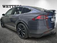 Käytetty Tesla Model X 244 kW (332 HP) 2018 Harmaa Katumaasturi