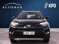 Käytetty Toyota RAV4 Hybrid Active 155 HP (114 kW) 2017 Sininen Katumaasturi