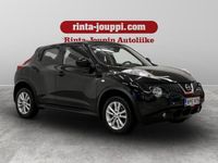 käytetty Nissan Juke 1,6L Tekna 2WD CVT 17 Elegance IMS - Suomi-auto, Connect navigointijärjestelmä, Vakionopeussäädin, Huoltohistoria, Peruutuskamera, ym..