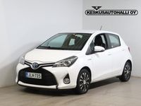 Käytetty Toyota Yaris Hybrid Active 73 HP (53 kW) 2016 Valkoinen Viistoperä