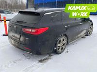 Käytetty Kia Optima 163 HP (119 kW) 2018 Musta Farmari