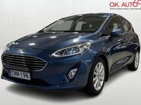 Käytetty Ford Fiesta Titanium 101 HP (74 kW) 2019 Sininen Viistoperä