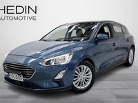 Käytetty Ford Focus Titanium 125 HP (91 kW) 2018 Sininen Viistoperä