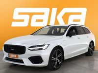 käytetty Volvo V90 T8 TwE AWD R-Design Edition aut ** Tulossa! / ACC / Webasto / Ilma-alusta / HUD / 360° / Hieronta / H&K / Koukku / Ilmastoidut nahat **