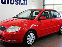 Käytetty Toyota Corolla Multidrive S 116 HP (85 kW) 2002 Punainen Viistoperä