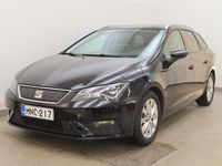 Käytetty Seat Leon ST Business 116 HP (85 kW) 2017 Musta Farmari