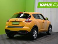 Käytetty Nissan Juke Acenta 117 HP (86 kW) 2016 Keltainen / beige Katumaasturi