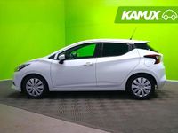 Käytetty Nissan Micra Acenta 90 HP (66 kW) 2017 Valkoinen Viistoperä