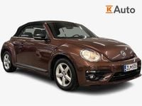 Käytetty VW Beetle Cabriolet Style 105 HP (77 kW) 2017 Ruskea Avoauto
