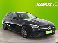 Käytetty Mercedes C180 AMG line 170 HP (125 kW) 2022 Musta Farmari