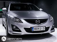 käytetty Mazda 6 4,99% KORKO / Sport Wagon 2,0 5AT 5ov WM1 Touring / Nyt katsastettu 22.11. !! / Rahoitus / Vaihto